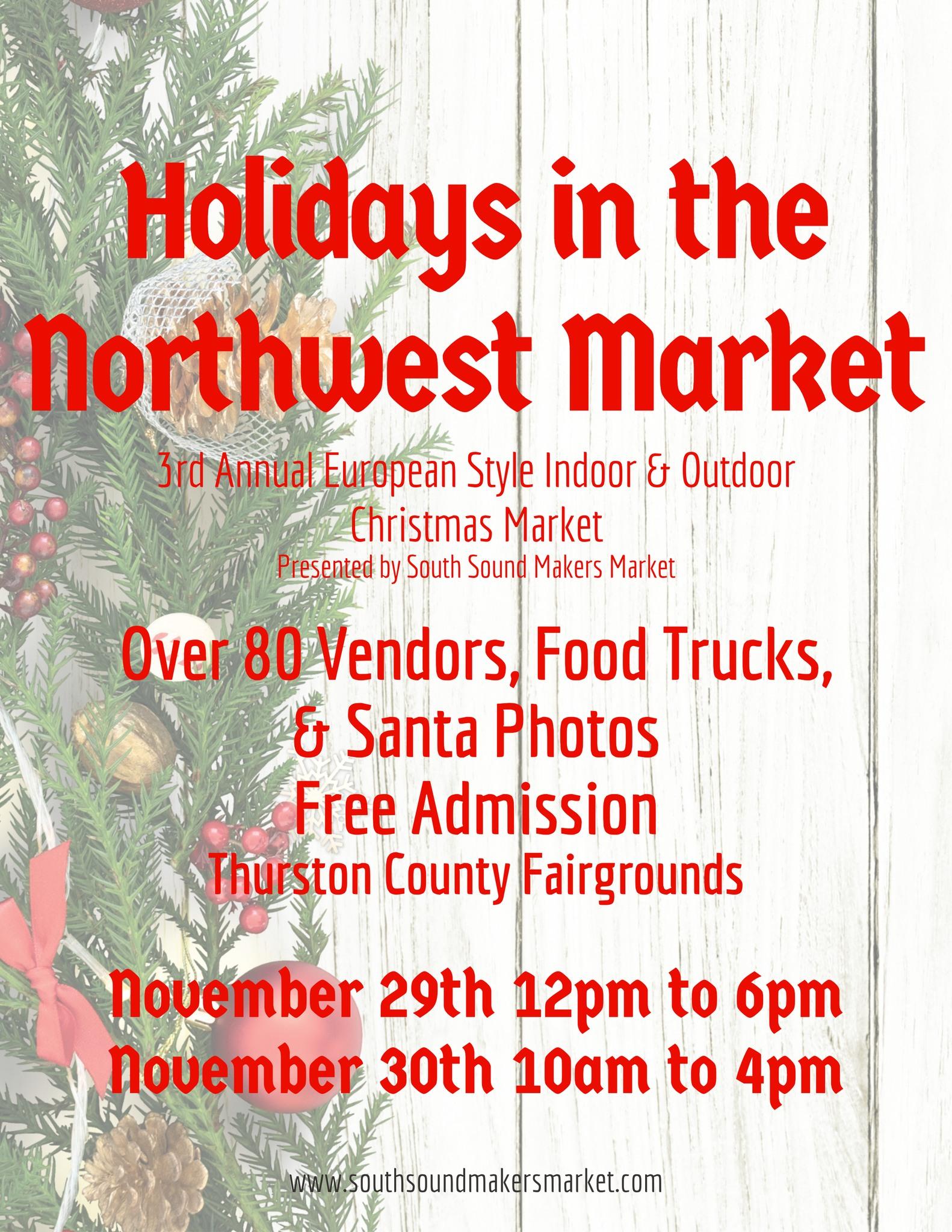 Holidays in the NW