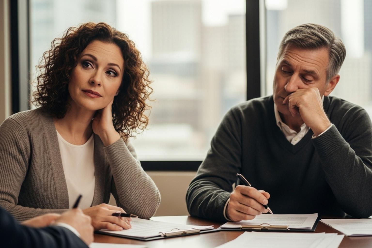 Couple Going Through Divorce in King County WA
